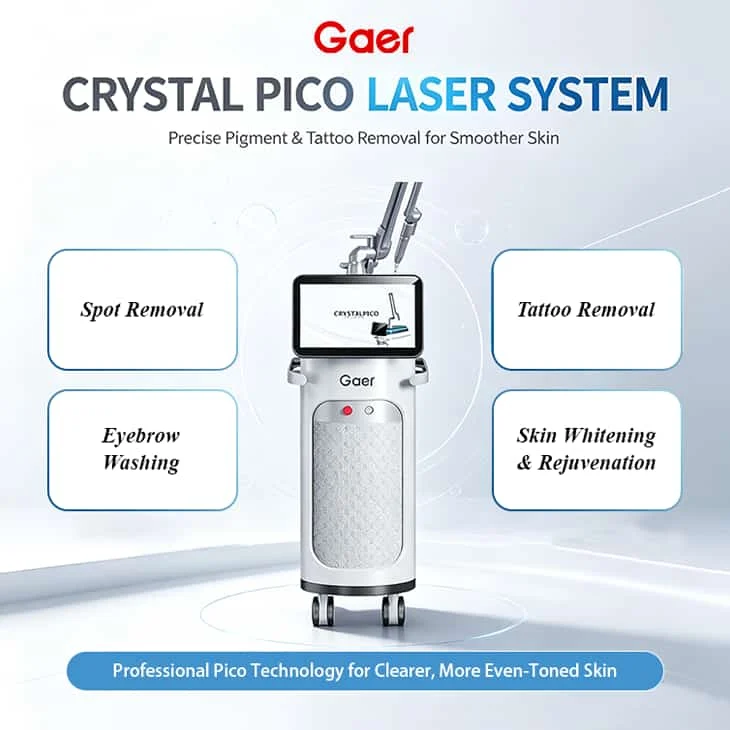Crystal Pico Laser - equipamento importado Gaer Laser