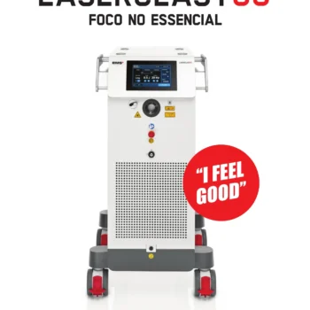 LaserClast 35 – laser Holmium:YAG 35W da EMS para litotripsia, vista frontal do equipamento