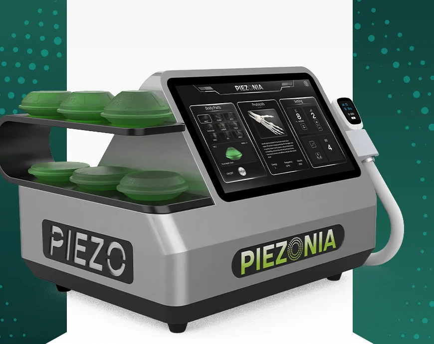 Piezonia - Suporte com as 7 ponteiras