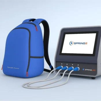 Spring2 – gerador de radiofrequência pulsada (PRF) portátil com mochila de transporte