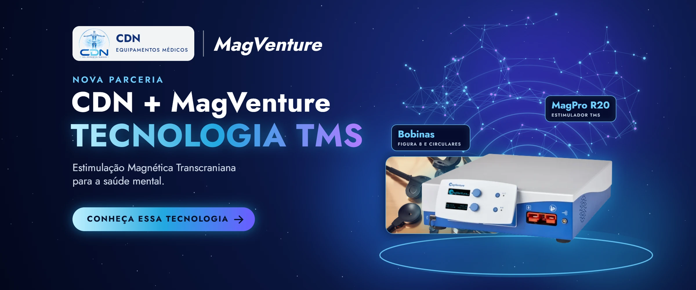 CDN + MagVenture - nova parceria - tecnologia TMS